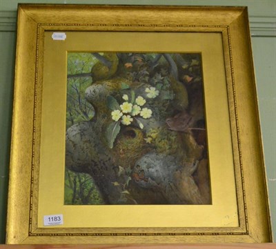 Lot 1183 - David Gould (early 20th century) The Wren's Nest, signed and dated 1906, watercolour, exhibited...