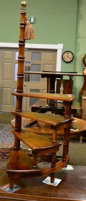 Lot 1258 - A reproduction set of bed steps