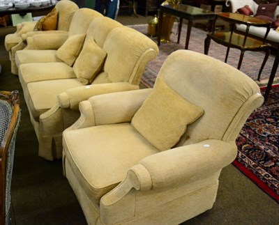 Lot 1302 - A G plan three piece suite