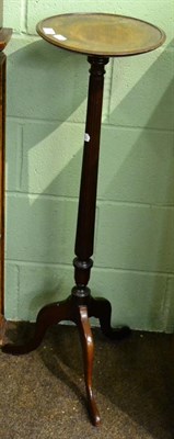 Lot 1351 - A mahogany torchere