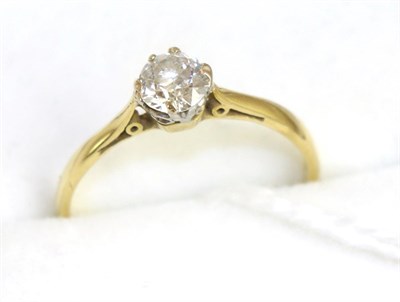 Lot 233 - A diamond solitaire ring, 0.50 carat approximately