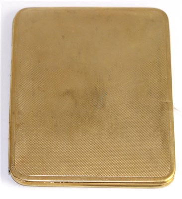 Lot 363 - A hinged silver compact