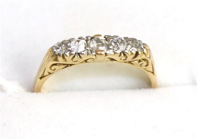 Lot 368 - A diamond solitaire ring, 0.25 carat approximately, finger size N1/2 stamped '18CT'