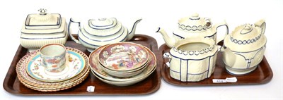 Lot 414 - Castleford teapots, Chinese tea wares etc