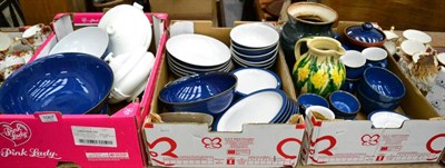 Lot 1067 - Denby tea/dinner wares ";Imperial Blue"; etc