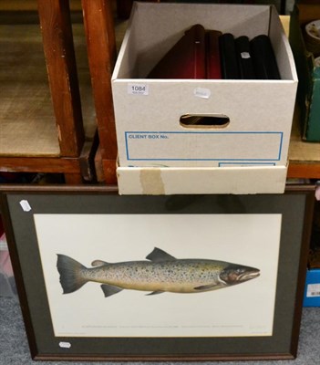 Lot 1084 - After R Sulterby, a signed print of an Atlantic Salmon; together with various editions of...