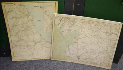 Lot 1131 - The Official Railway Map of the Lancashire and Cheshire Districts, 1909, London, Railway...