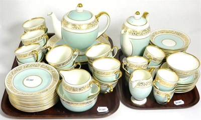 Lot 98 - A Royal Doulton part tea and coffee service H4893