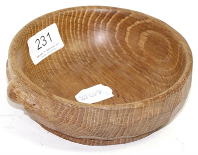 Lot 231 - A Robert 'Mouseman' Thompson nut bowl