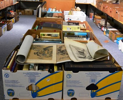 Lot 1068 - Ten boxes of books including cookery, antique, historical, horticultural and other reference works