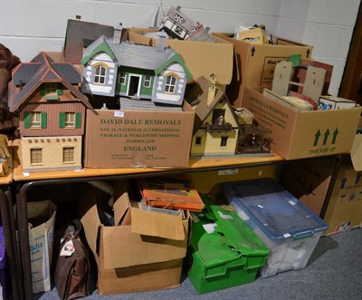 Lot 1100 - A collection of model railway buildings