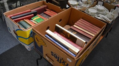 Lot 1110 - A quantity of books including engineering reference (two boxes)