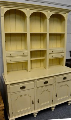 Lot 1139 - A late 19th century painted dresser