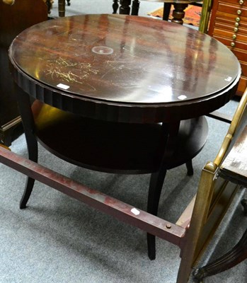 Lot 1157 - A circular Art Deco table