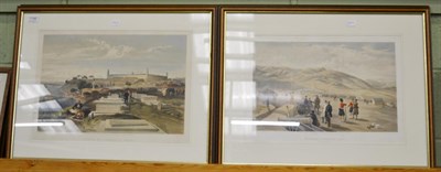 Lot 1196 - After W. Simpson, a set of four hand coloured lithographs by Day & son, lithographers to The Queen