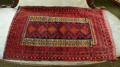 Lot 1334 - A Middle Eastern saddle bag