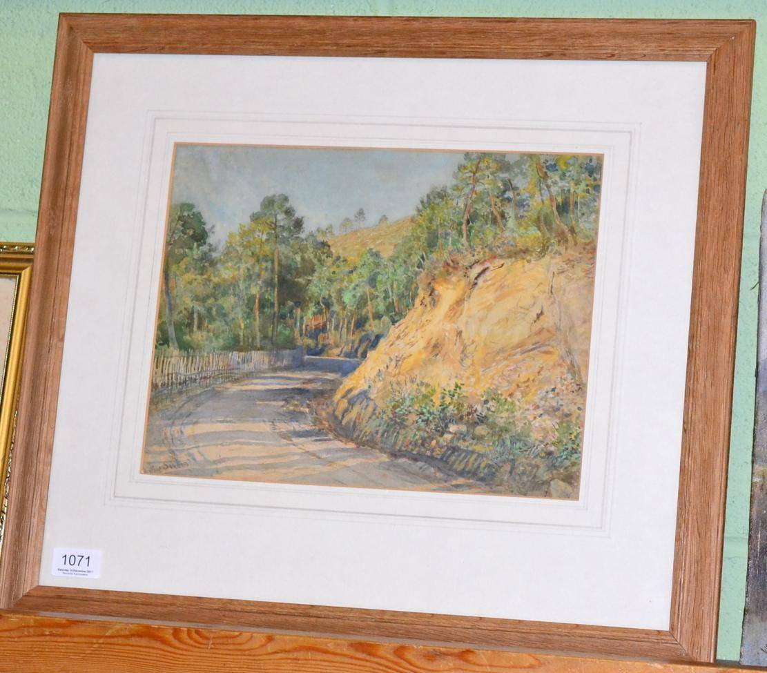 Lot 1071 - Joseph Arthur Pallister Severn RI (1842-1931) Head of Coniston, watercolour