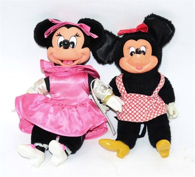Lot 22 - Two Minnie Mouse dolls