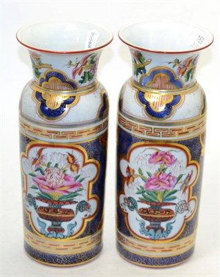 Lot 169 - A pair of 20th century Chinese vases