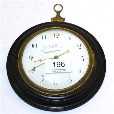 Lot 196 - A Sedan wall timepiece