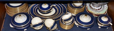 Lot 257 - A Crown Devon part dinner service, circa 1930's, etc (qty)