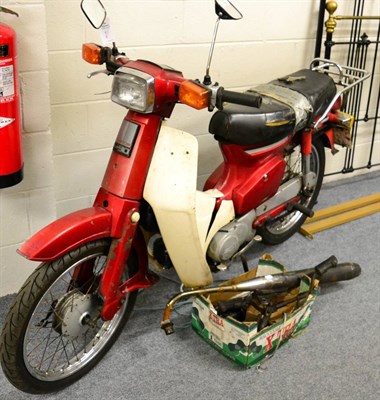 Lot 1043 - Honda CB 90 with V5 and key (project for restoration)  Registration Number: E427 SWY First...