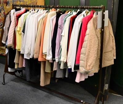 Lot 1044 - A large quantity of assorted mainly modern ladies clothing by Basler, Jaeger, Lucia, Max Mara...