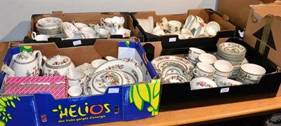 Lot 1050 - Two tea services, Royal Albert ";Berkeley";, two Noritake plates, Paragon teaset and a Wedgwood...