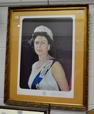 Lot 1155 - A photographic portrait of the Her Majesty Queen Elizabeth II