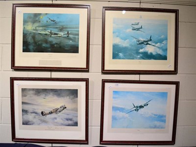 Lot 1159 - Four WWII aeroplane prints