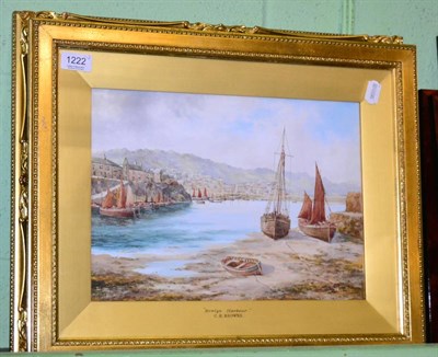 Lot 1222 - Edmund Wimpris (British, 1835-1900) A View in Dorset, watercolour signed and dated '98 framed...