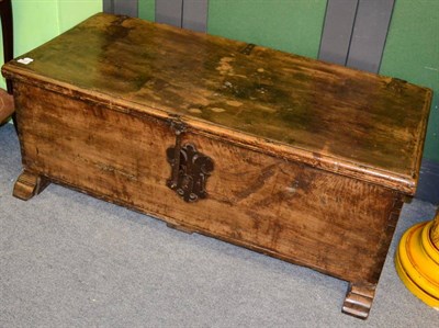 Lot 1260 - A large Spanish cedar wood trunk