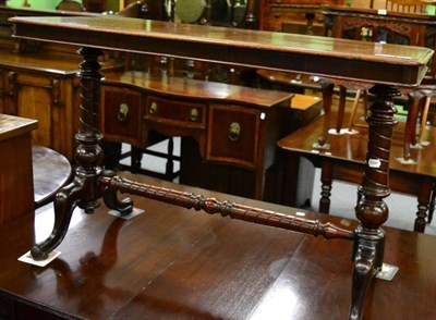 Lot 1334 - A Victorian mahogany occasional table