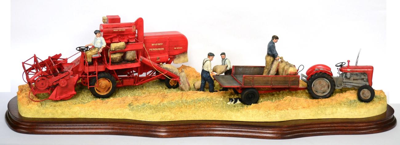 Lot 4 - Border Fine Arts 'Bringing In The Harvest', model No. B0735 by Ray Ayres, limited edition...