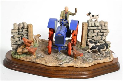 Lot 37 - Border Fine Arts 'New Technology Arrives Today' (Fordson Tractor), model No. JH46 by Ray Ayres,...