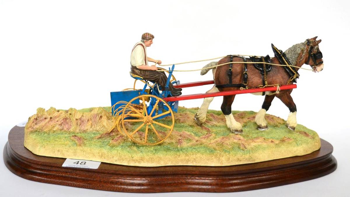 Lot 48 - Border Fine Arts 'Rowing Up' (Standard Edition), model No. B0598A by Ray Ayres, limited edition...