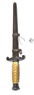 Lot 441 - A German World War II dagger (a.f.)