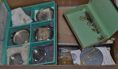 Lot 446 - A quantity of International Watch Company pocket watch cases and related watch parts