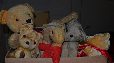 Lot 1003 - A quantity of stuffed jointed Teddy bears