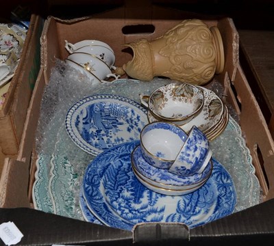 Lot 1012 - Rockingham tea ware, blue and white etc