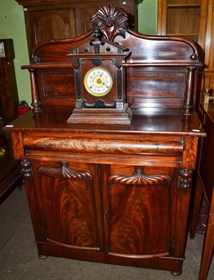 Lot 1226 - A 19th century mahogany chiffonier