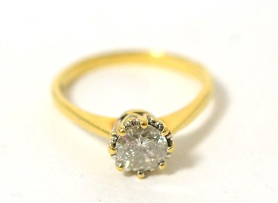 Lot 33 - An 18 carat gold diamond solitaire ring, estimated diamond weight 1.00 carat approximately