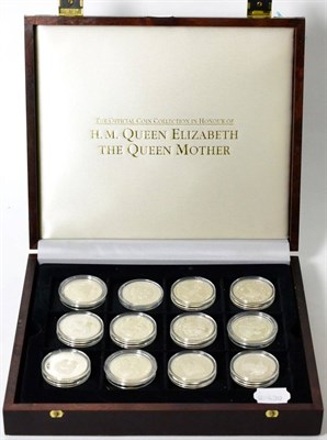 Lot 202 - The official coin collection of H M Queen Elizabeth (24 coins)