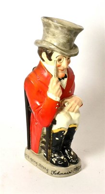 Lot 269 - A limited edition character jug inscribed 'Johnny walker, Still going strong, born 1820' and...