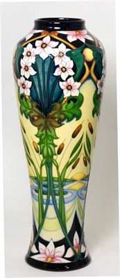 Lot 275 - Moorcroft baluster vase by Kerry Goodwin, limited edition 56/100, 36cm high, with box