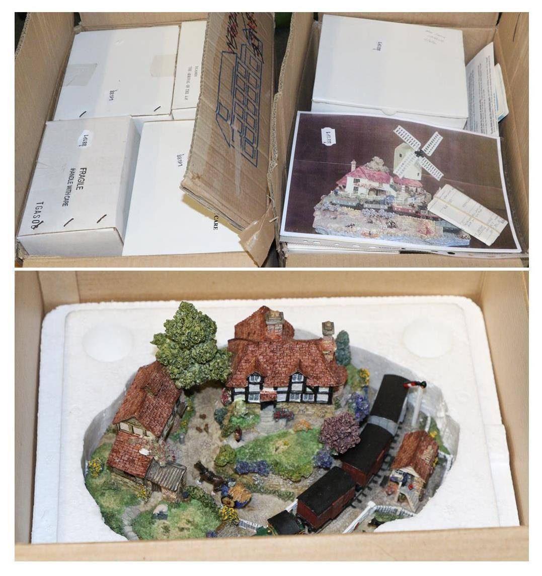 Lot 1031 Danbury Mint, Country Lines Collection,