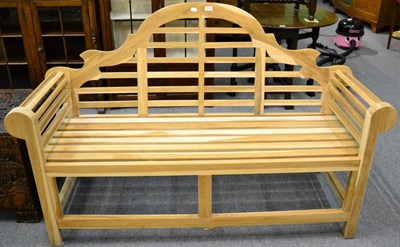 Lot 1239 - A garden bench