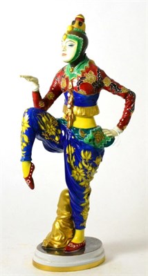 Lot 94 - Ceramic ";Korean Dance"; by Constantin Holzer-Defanti
