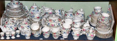 Lot 161 - A quantity of Booths Floradora pattern dinner and breakfast wares