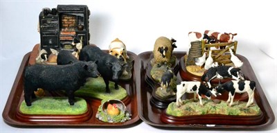 Lot 217 - Border Fine Arts Studio and other models including: 'Galloway Bull', model No. A2692, 'Aberdeen...